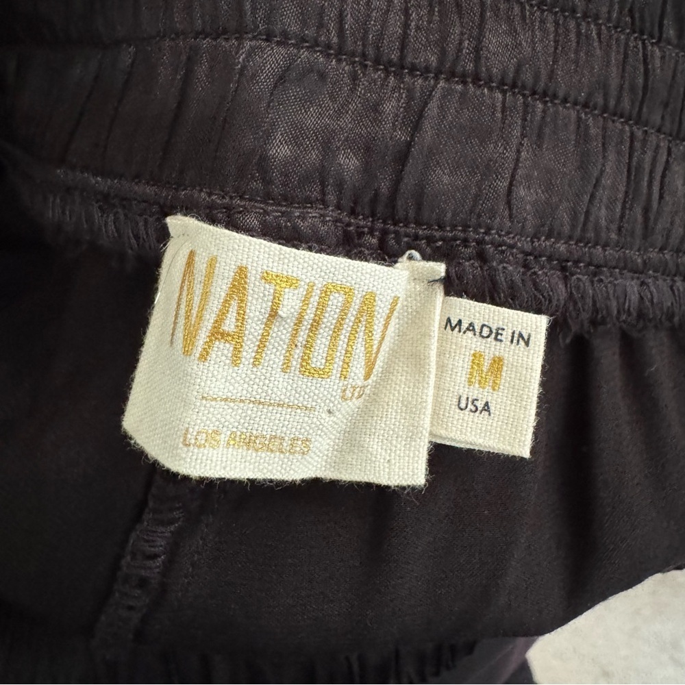 Nation LTD Fairfax Straight Leg Silky Pants - Picture 7 of 7